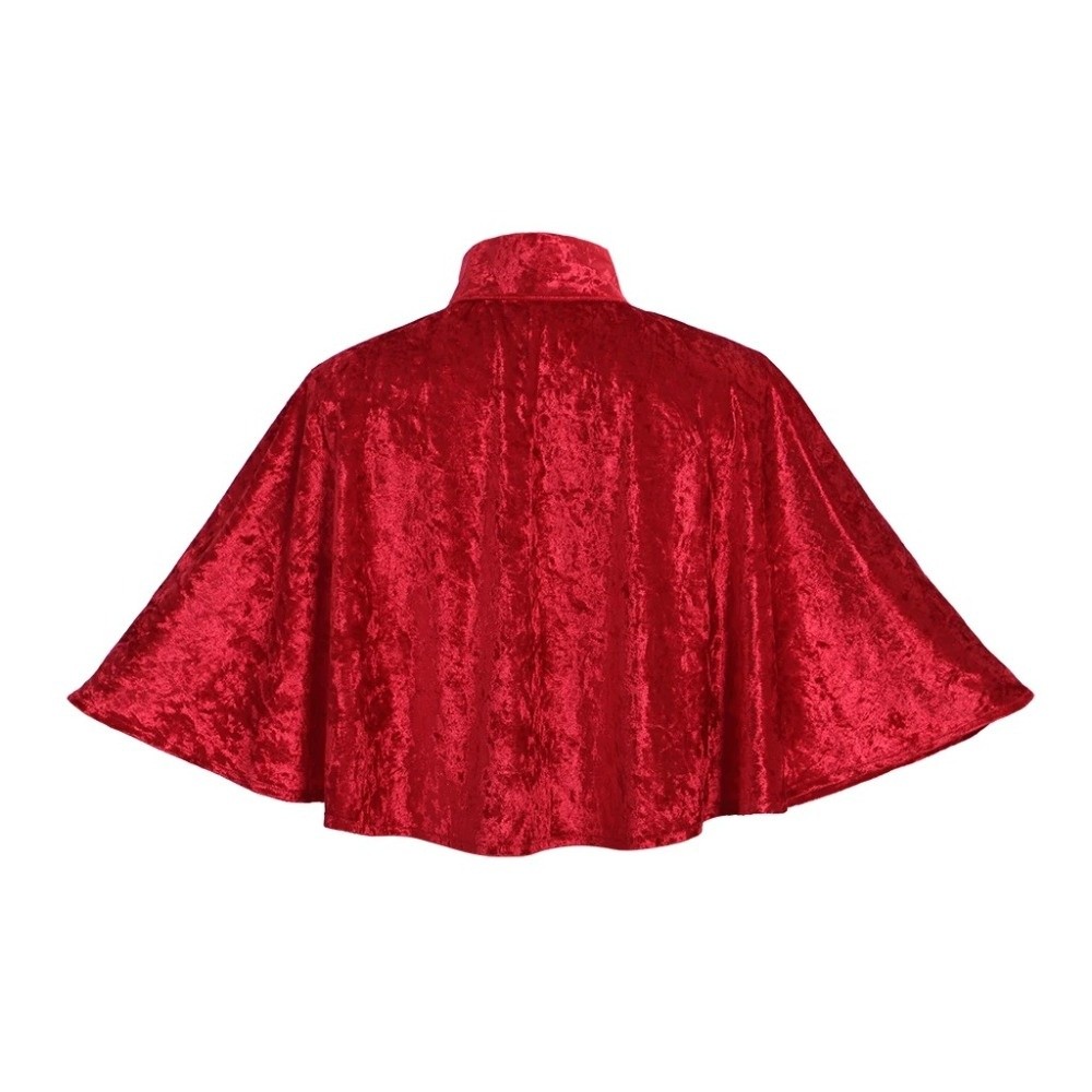 Women'S Fashion Victorian - New Vintage Cosplay Velvet Cape Victorian