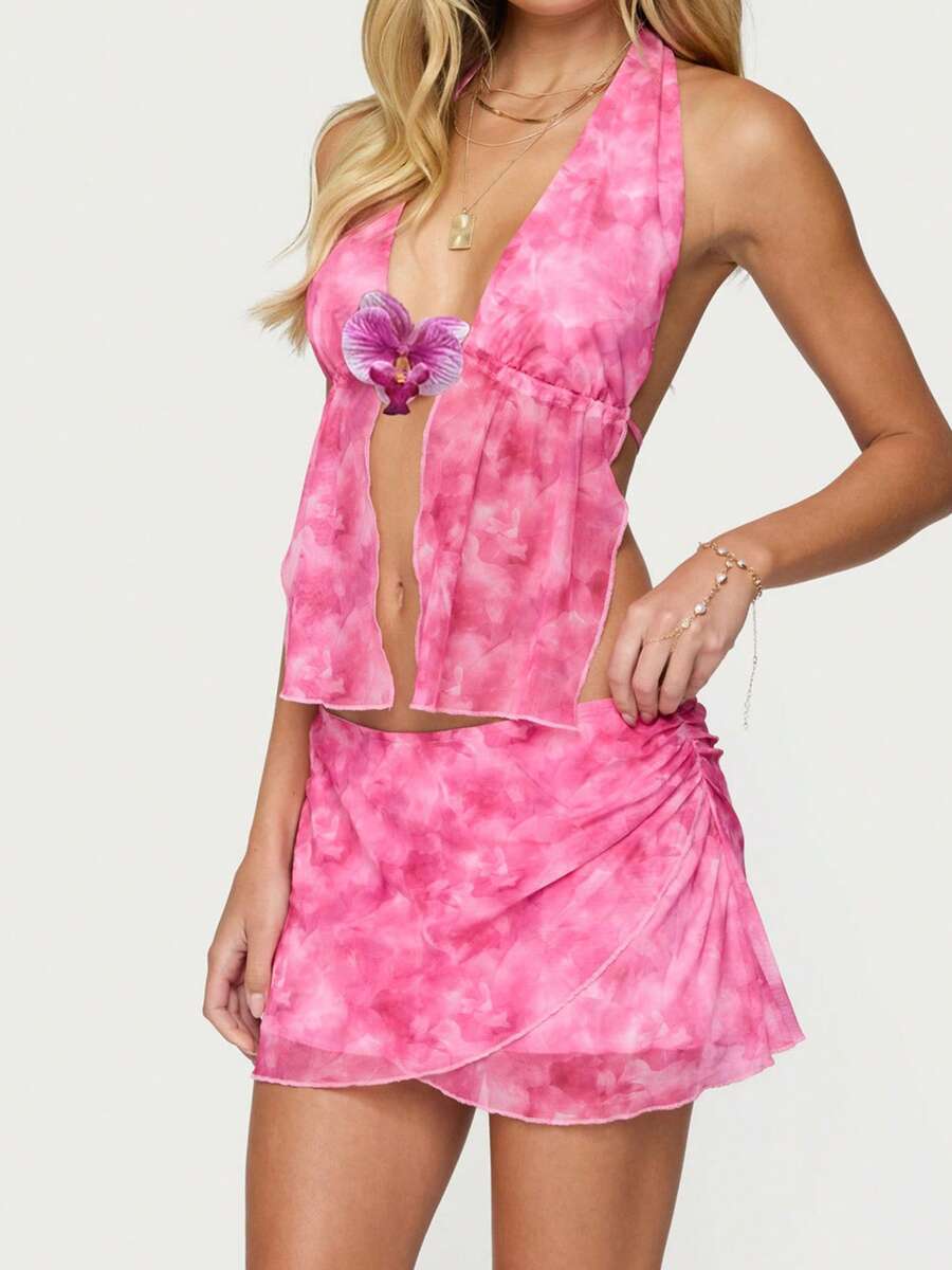 Tie Dye Two Piece - Womens Tie Dye Two Piece Set