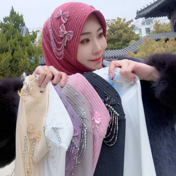 Women Fashion Wear - Africa Ethnic Hats Hijab for Women