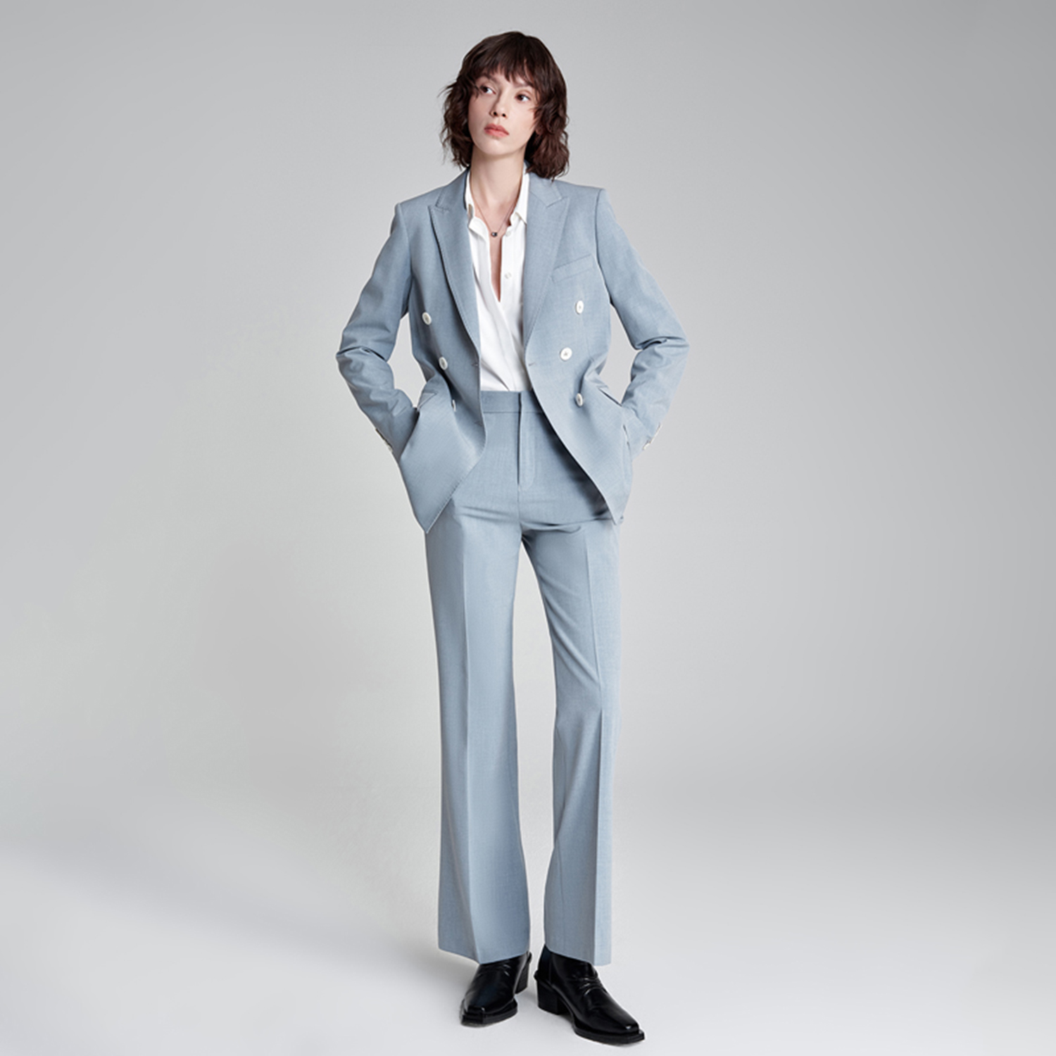 Allingentle Women Pantsuit 2 P - Women'S Fashion Blazer のレビューと価格