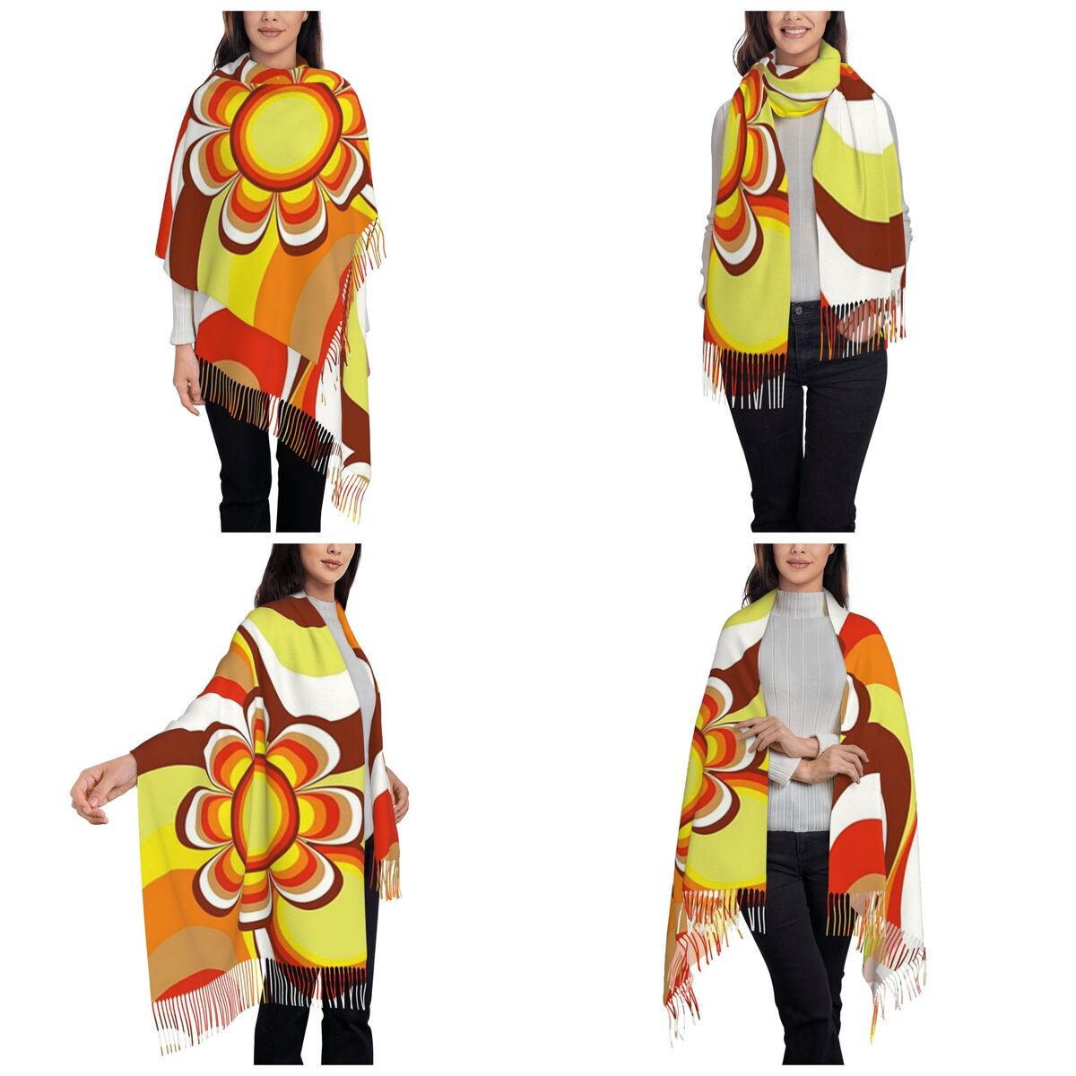 Groovy 60s Psychedelic Flower  - Women'S Fashion In The 60S のレビューと価格