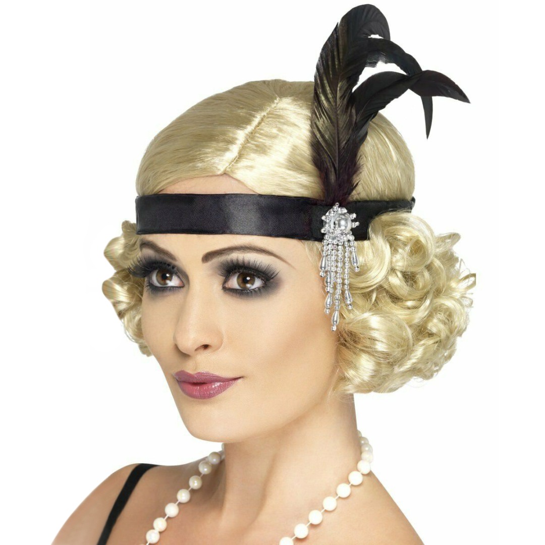 Ladies Flapper Feather Headban - Women'S Fashion In The 1920S のレビューと価格