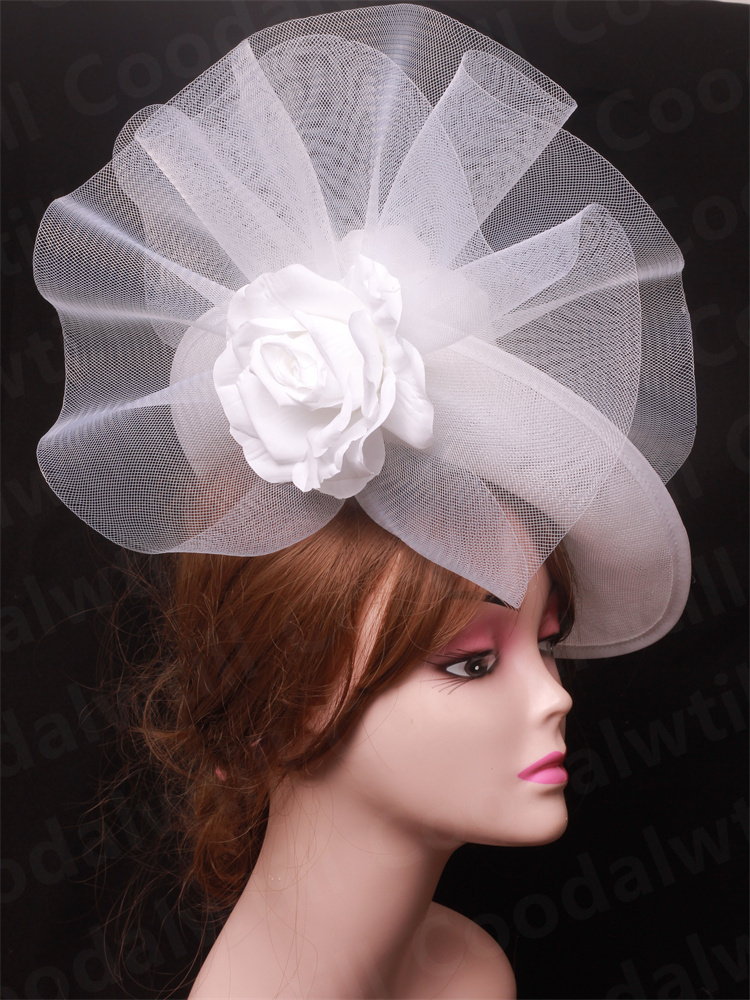 Bride Wedding Mesh Fascinator  - Women'S Fashion Kentucky Derby のレビューと価格
