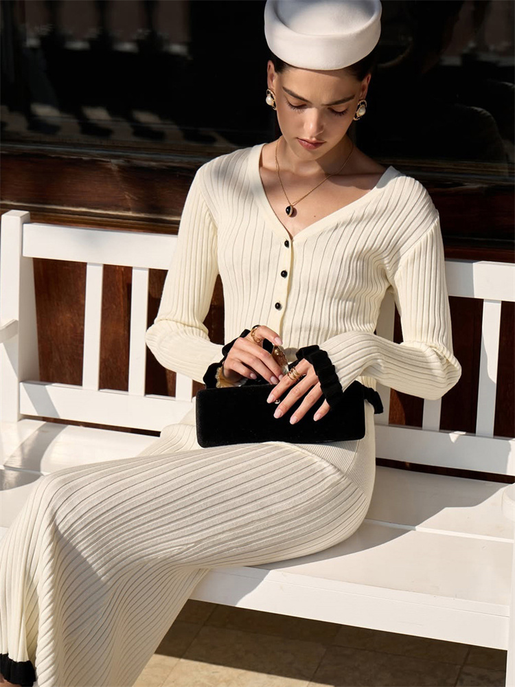 Tossy Elegance Knit 2 Piece-Se - Longline Cardigan Knit のレビューと価格