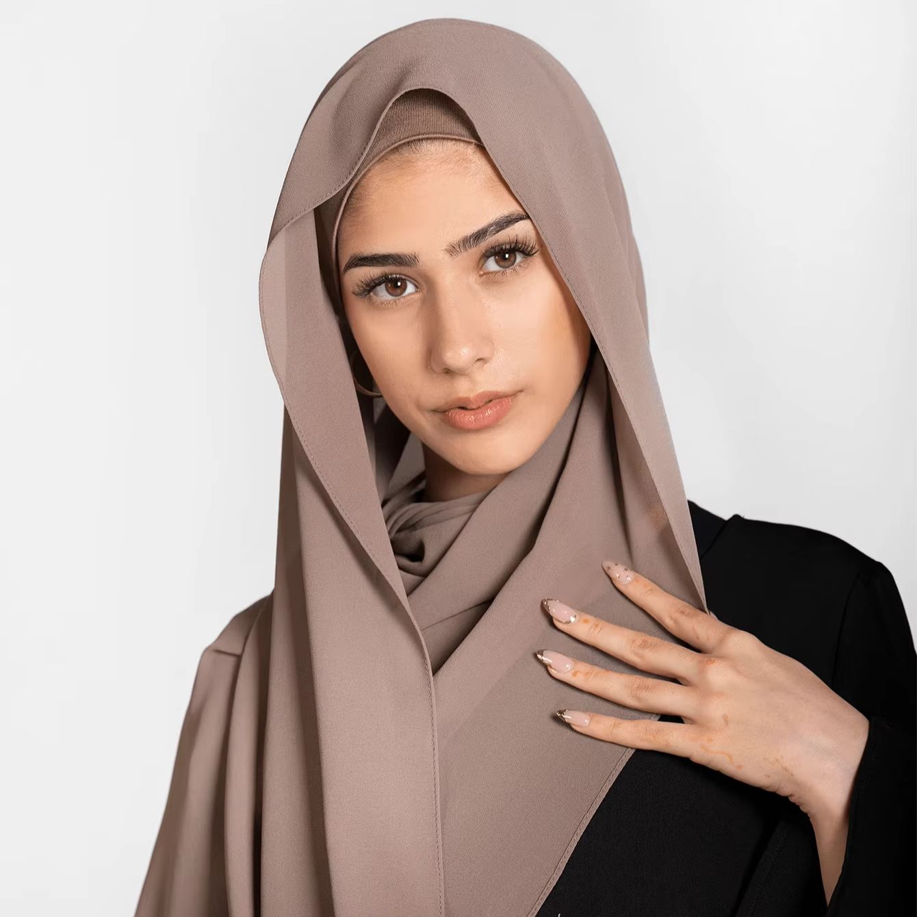 2Pcs/Set Women's Hijab Scarf A - Women Fashion Wear のレビューと価格