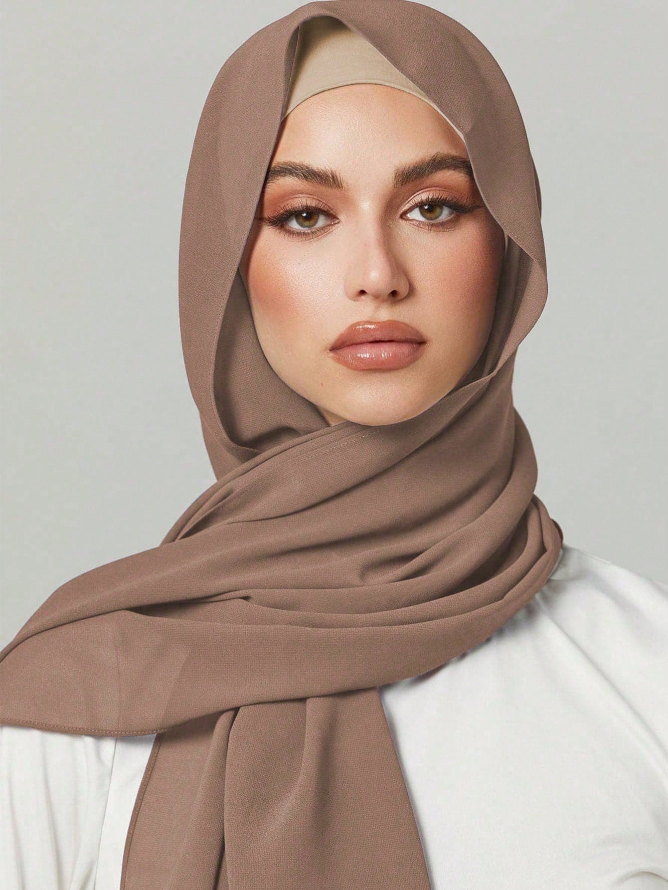 2Pcs/Set Women's Hijab Scarf A - Women Fashion Wear のレビューと価格