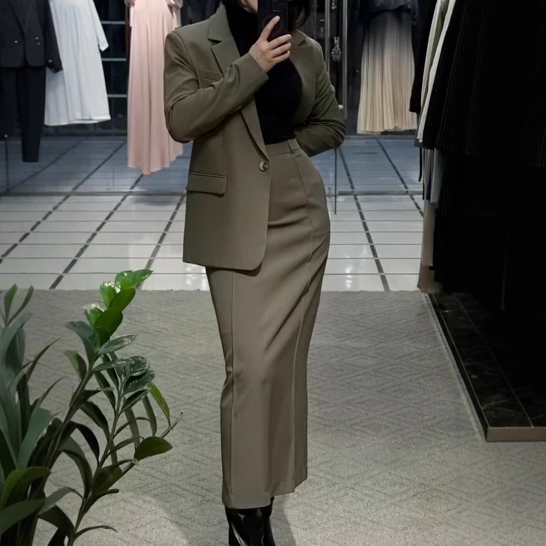 Allingentle Skirt Suit Women's - Women'S Fashion Blazer のレビューと価格