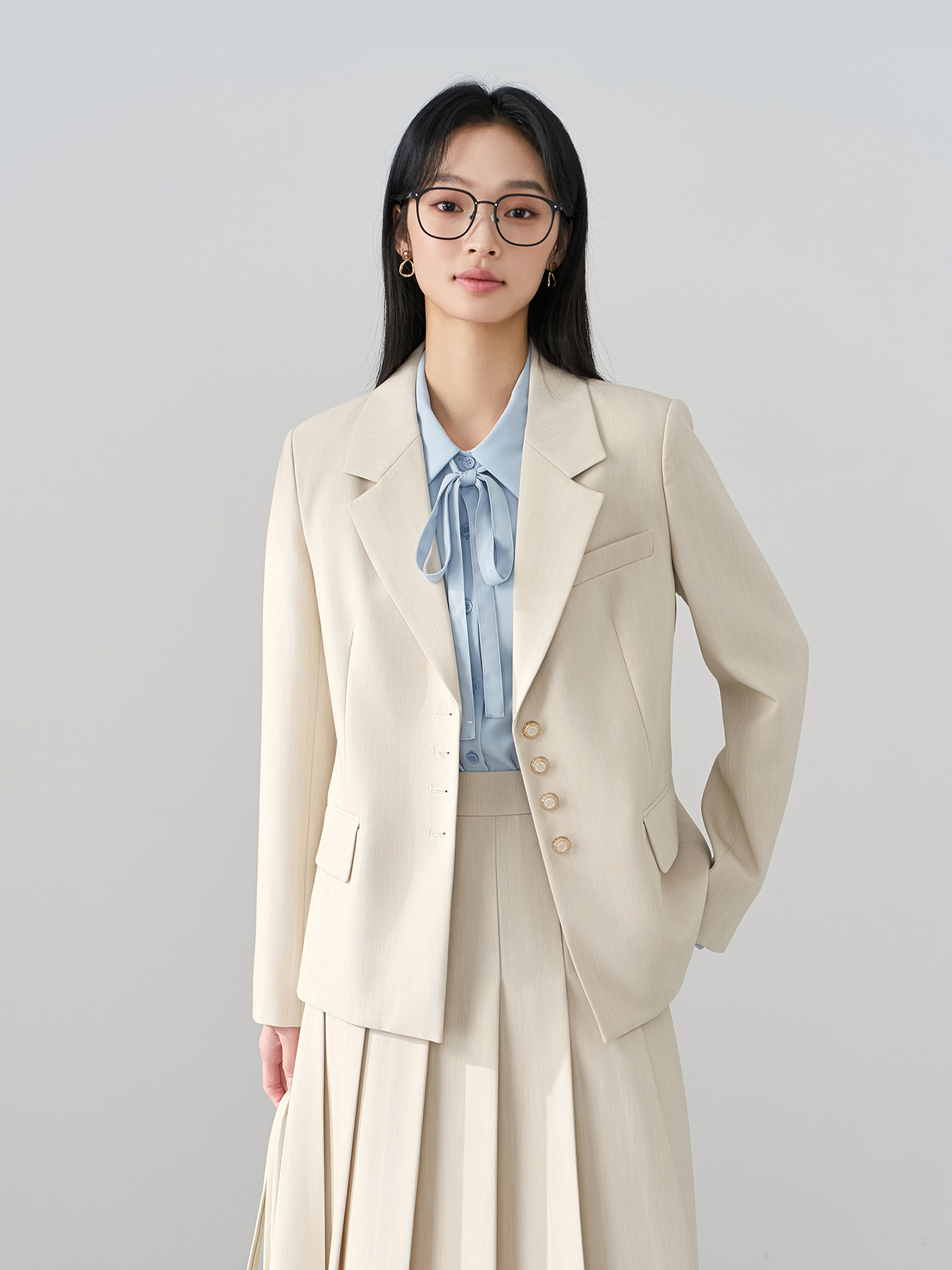 Allingentle Skirt Suit Women's - Women'S Fashion Blazer のレビューと価格