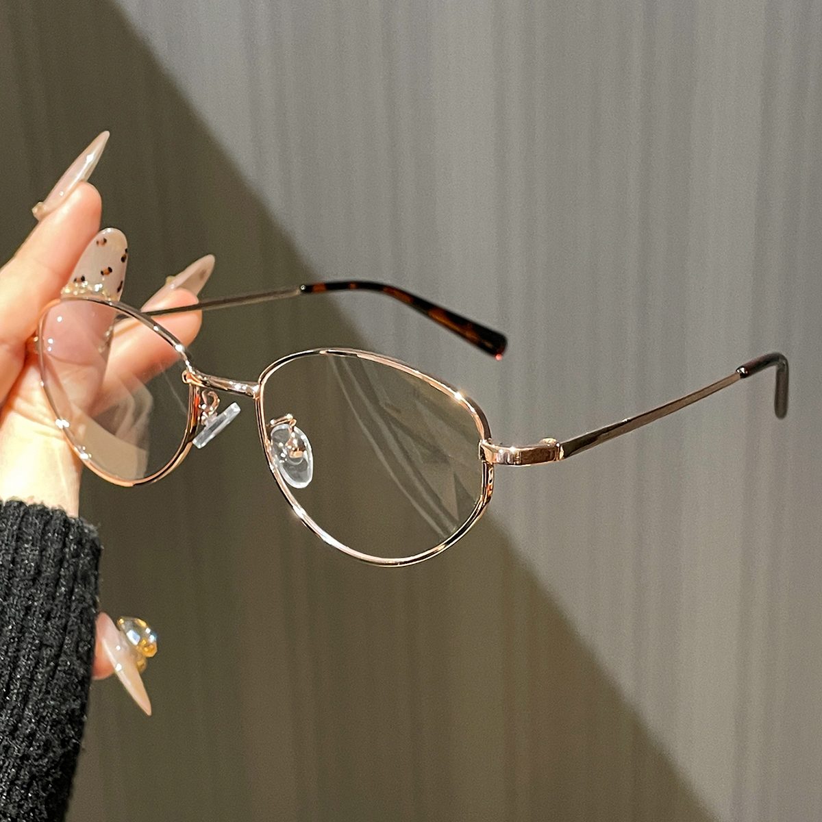 1Pc Women's Fashionable Non-Pr - Women'S Fashion Glasses Non Prescription のレビューと価格