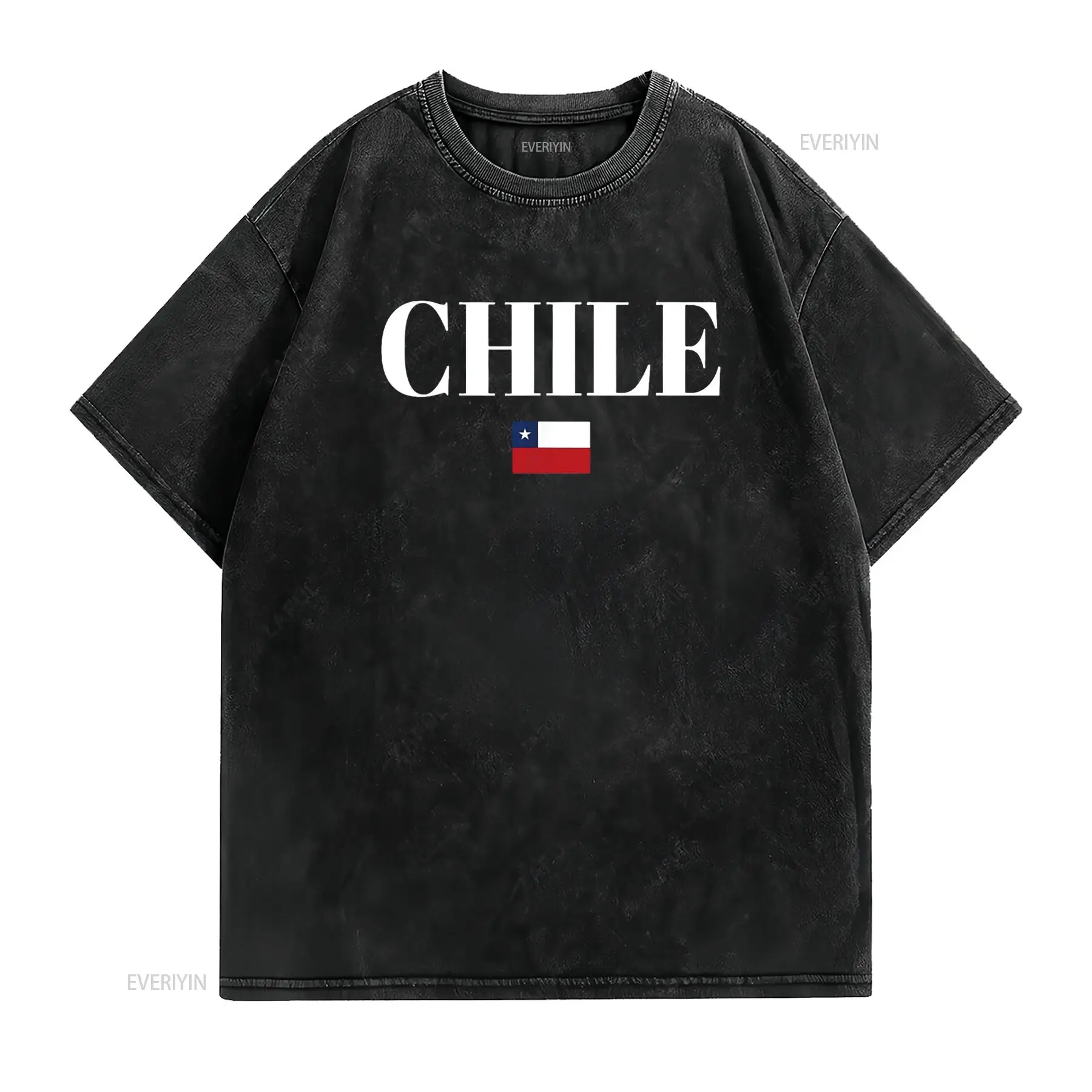 CHILE Flag Women T Shirt vinta - Women'S Fashion Designer Clothes のレビューと価格