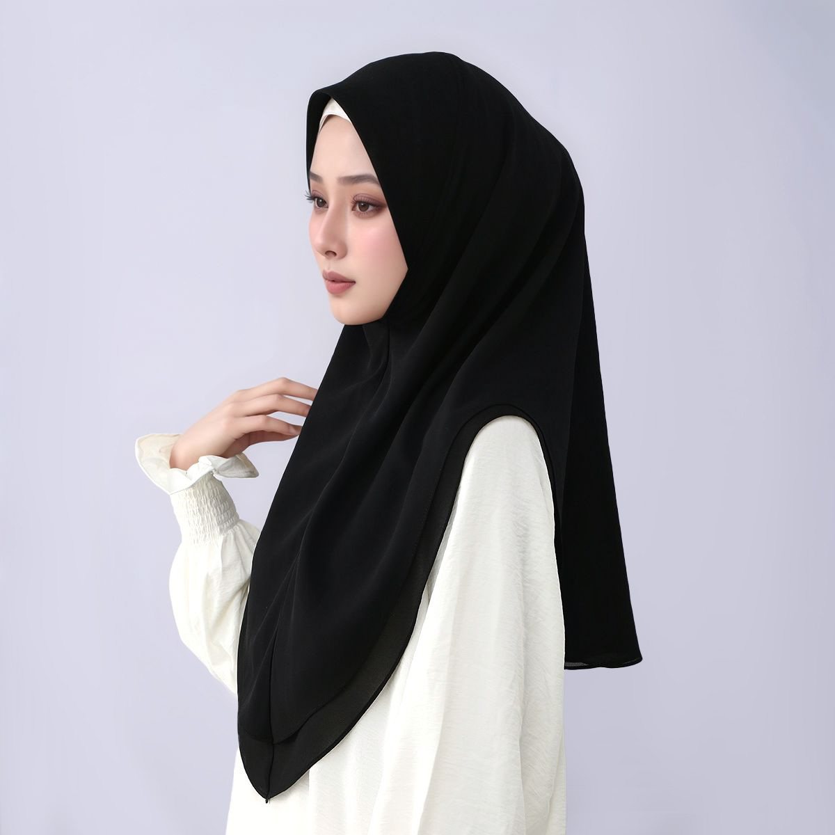 New Double layered Chiffon Rea - Women Fashion Wear のレビューと価格