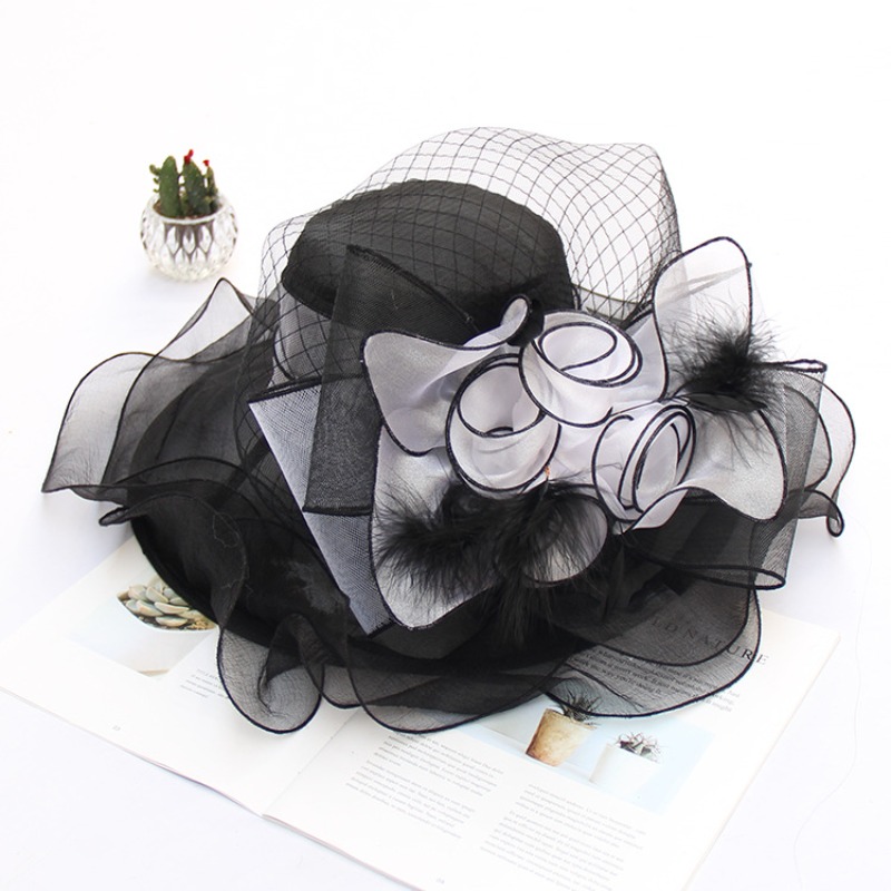 Fashion flower Fascinator Hats - Women'S Fashion Kentucky Derby のレビューと価格