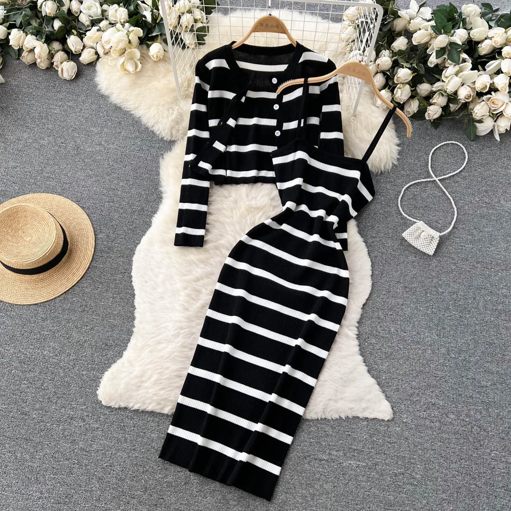 Korean Sweet Hit Color Patchwo - Longline Cardigan Knit のレビューと価格