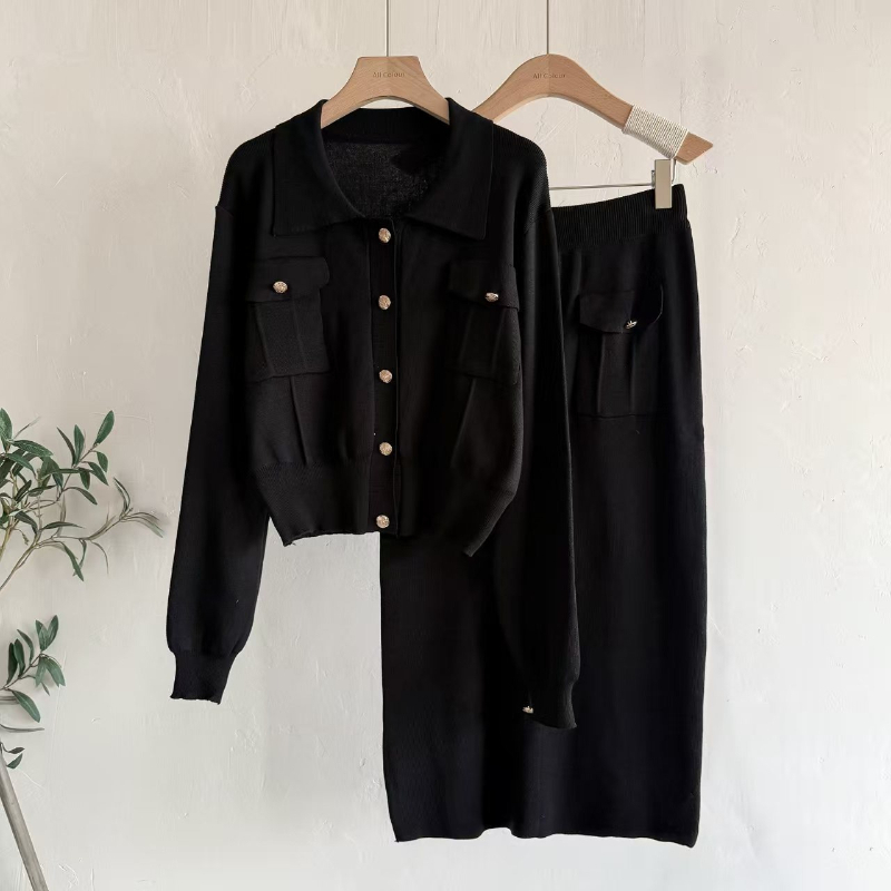 French Design Lapel Women's Su - Longline Cardigan Knit のレビューと価格