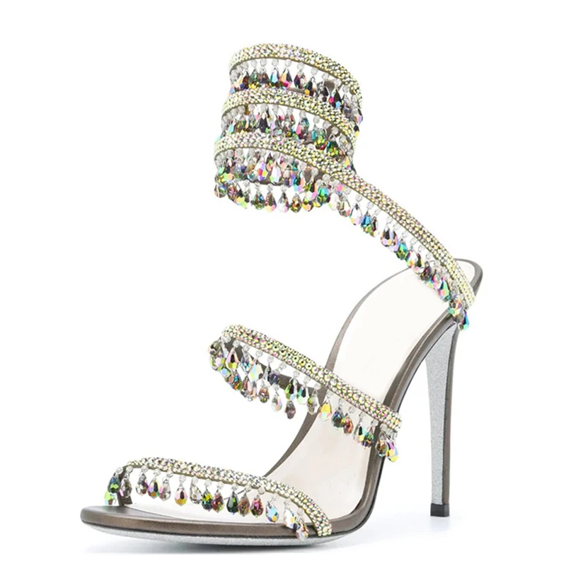 Crystal Pendant Ankle Snake Wr - Women'S Fashion Summer 2025 のレビューと価格