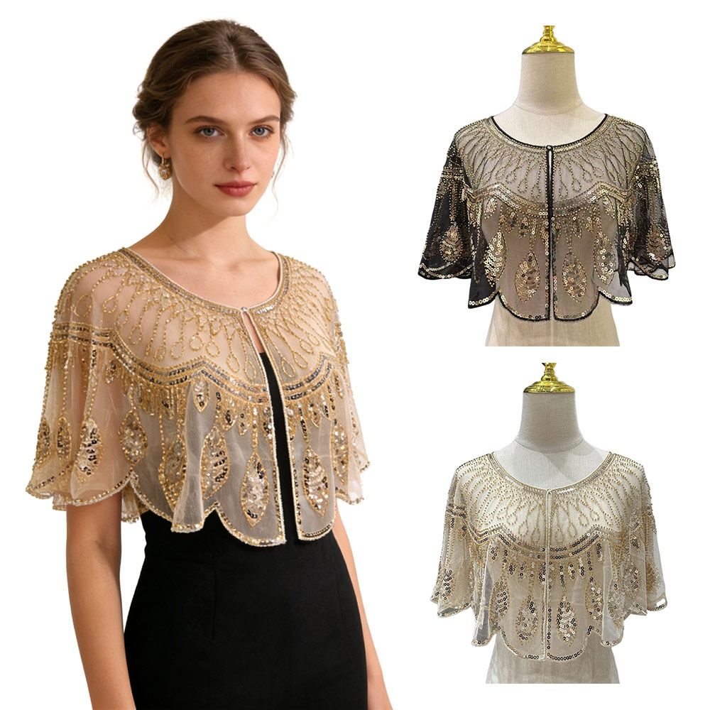 Fashion 1920s Flapper Shawl Fl - Women'S Fashion In The 1920S のレビューと価格