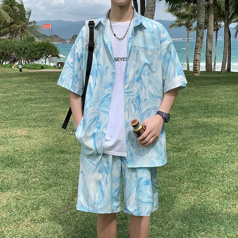 Men's Hawaiian Beach Tie Dye S - Tie Dye Two Piece のレビューと価格
