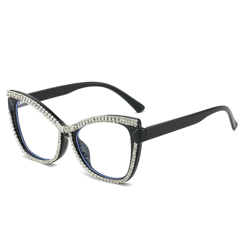Bling Rhinestone Fashion Glass - Women'S Fashion Glasses Non Prescription のレビューと価格