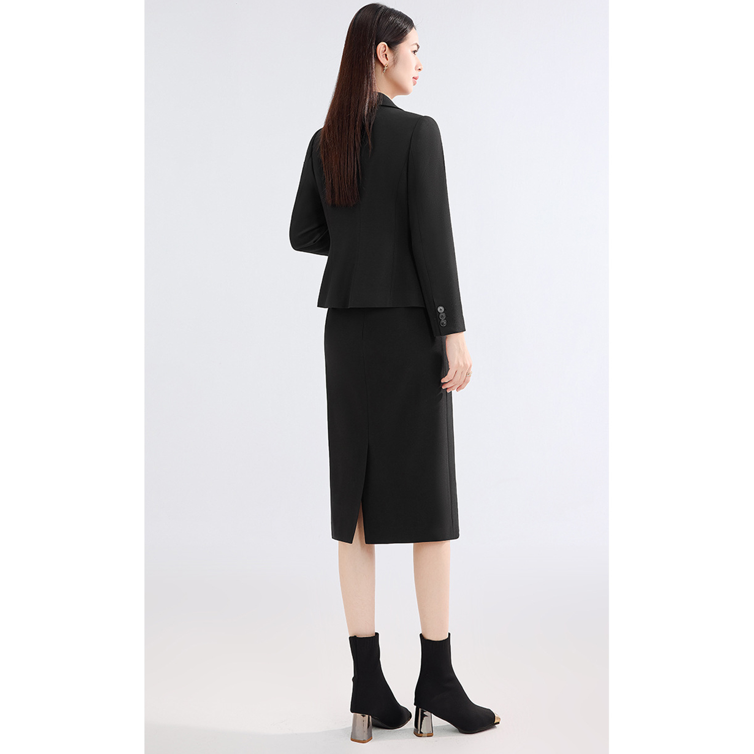 Allingentle Blue Women's Skirt - Women'S Fashion Blazer のレビューと価格