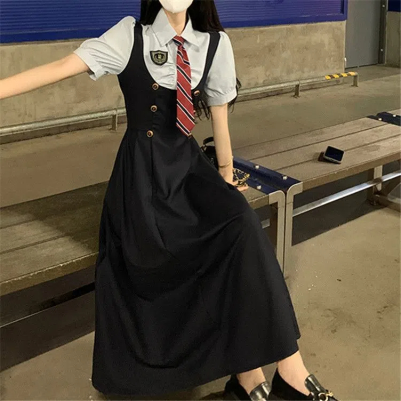 Japan JK Preppy Style Two Piec - Women Fashion Japan のレビューと価格