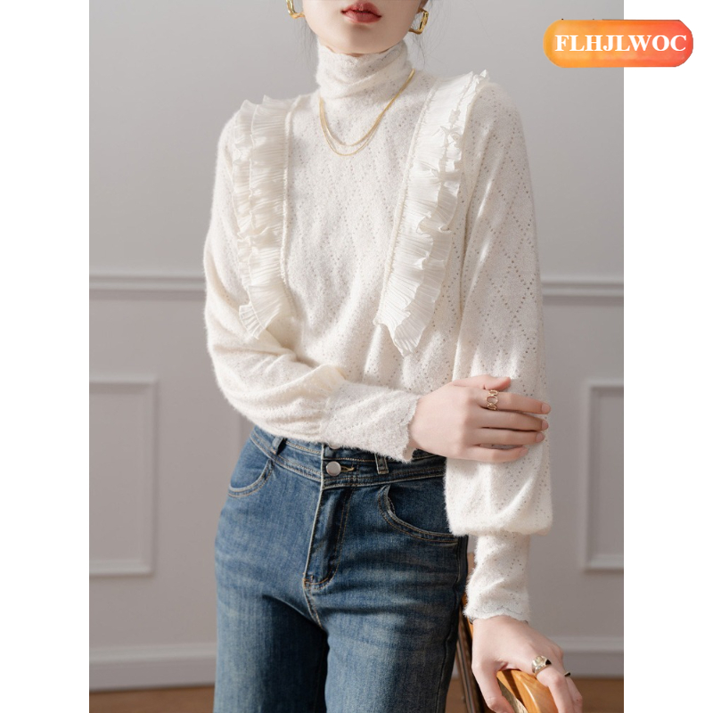French Design Turtleneck Tops  - Women'S Fashion Designer Clothes のレビューと価格