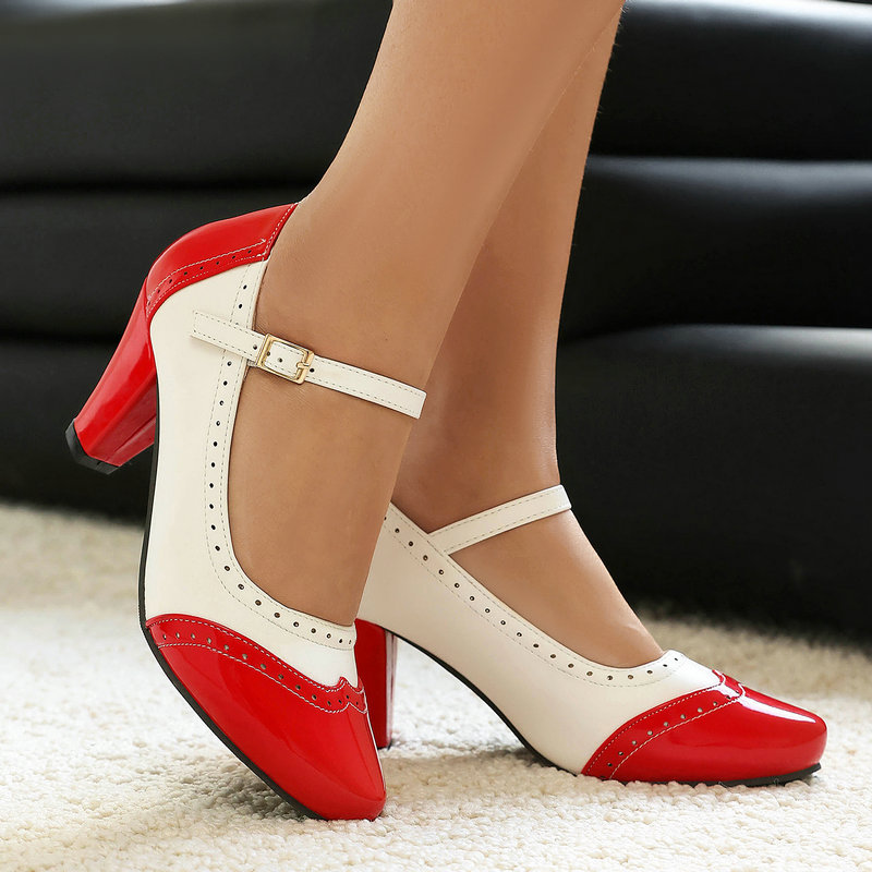 Mary Jane Shoes Women Patent L - Women'S Fashion In The 60S のレビューと価格