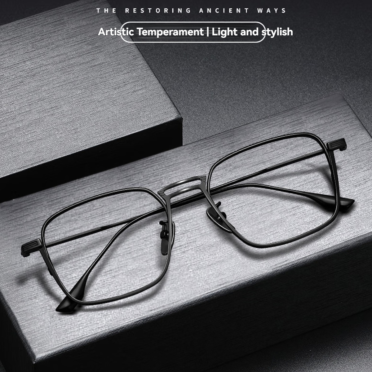 FYTOOMetal Frame Plain Eyeglas - Women'S Fashion Glasses Non Prescription のレビューと価格