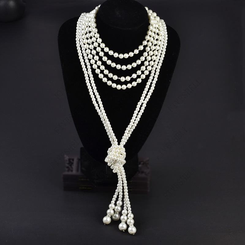 1920s Pearls Necklace Fashion  - Women'S Fashion In The 1920S のレビューと価格