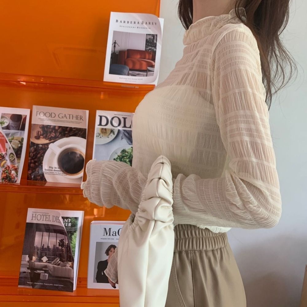 Fashionable Thin Lace Tops Lac - Women Top Fashion のレビューと価格