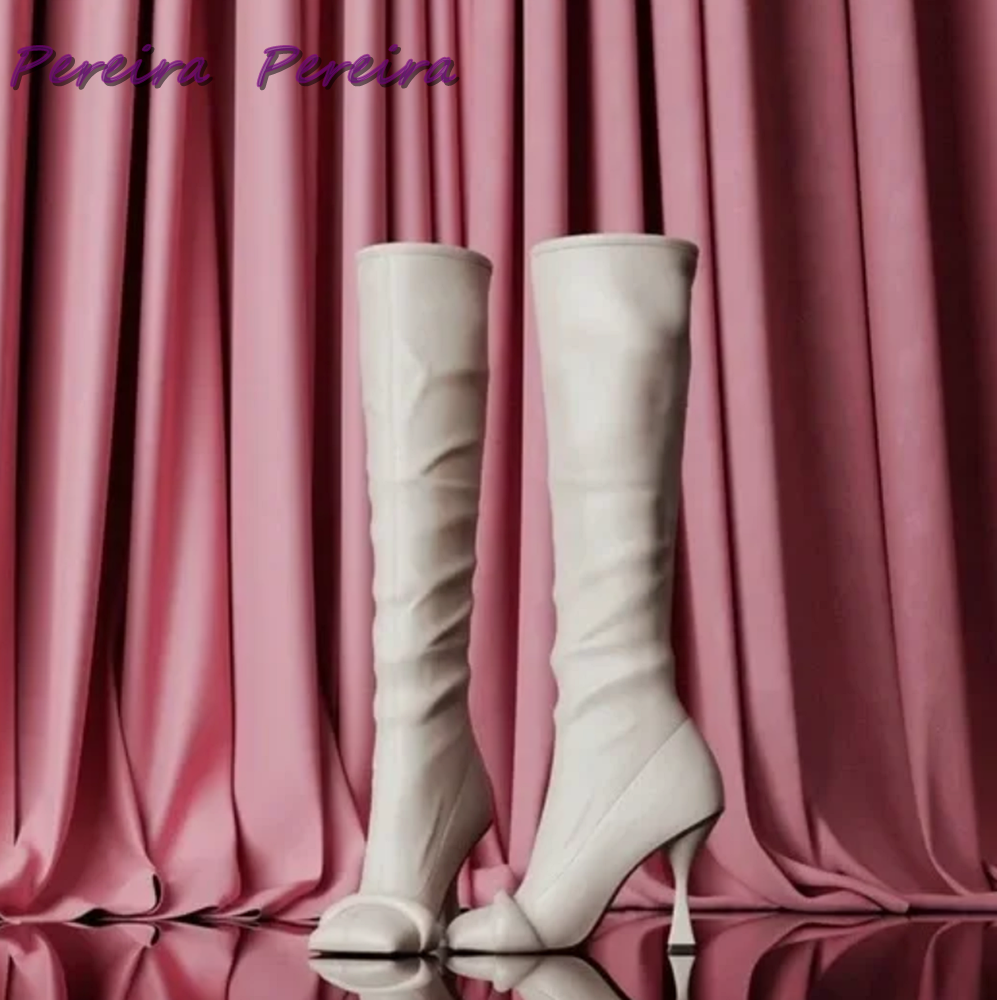 Solid Strange Style Knee-High  - Women Fashion Trend 2025 のレビューと価格