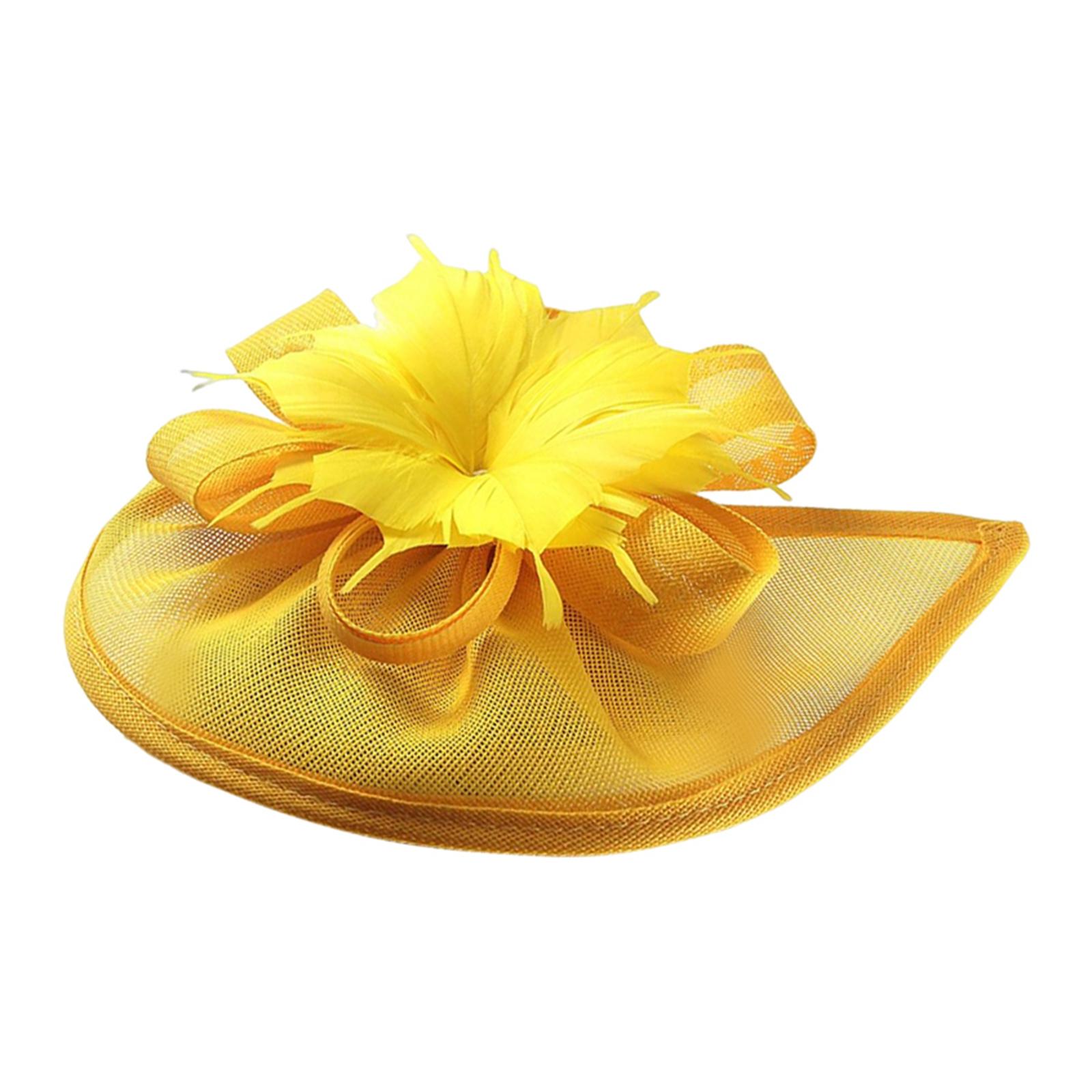 Flower Feather Fascinator Hat  - Women'S Fashion Kentucky Derby のレビューと価格