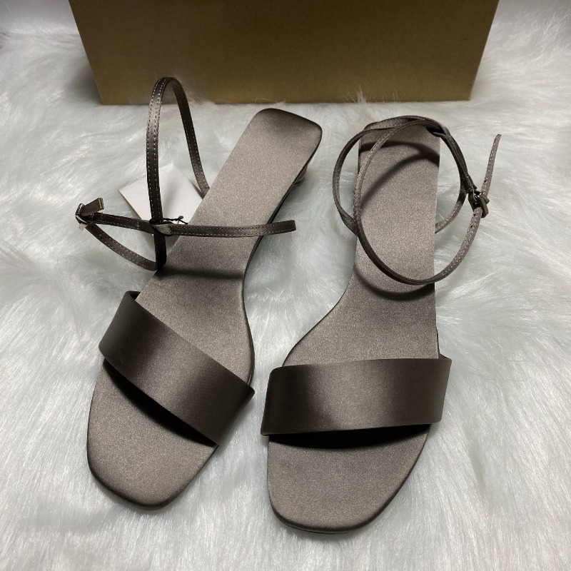 Luxury Satin Ankle Strap Low H - Women Fashion Brand のレビューと価格