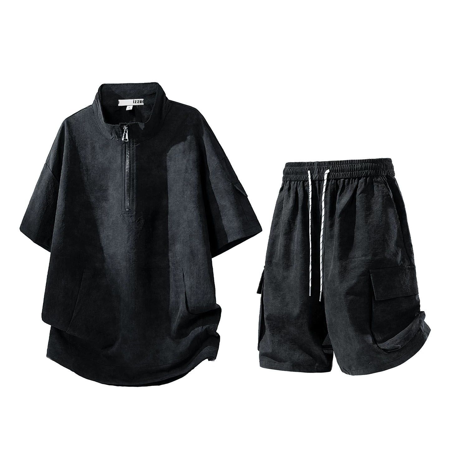 Casual Loose Men's Short Sleev - Tie Dye Two Piece のレビューと価格