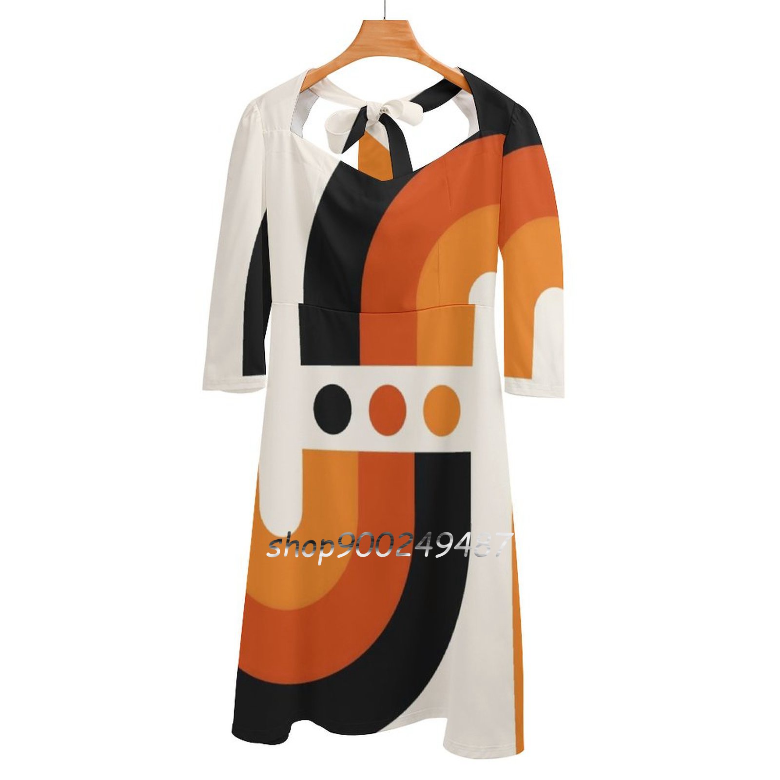Sunset Rainbow Flare Dress Squ - Women'S Fashion In The 60S のレビューと価格