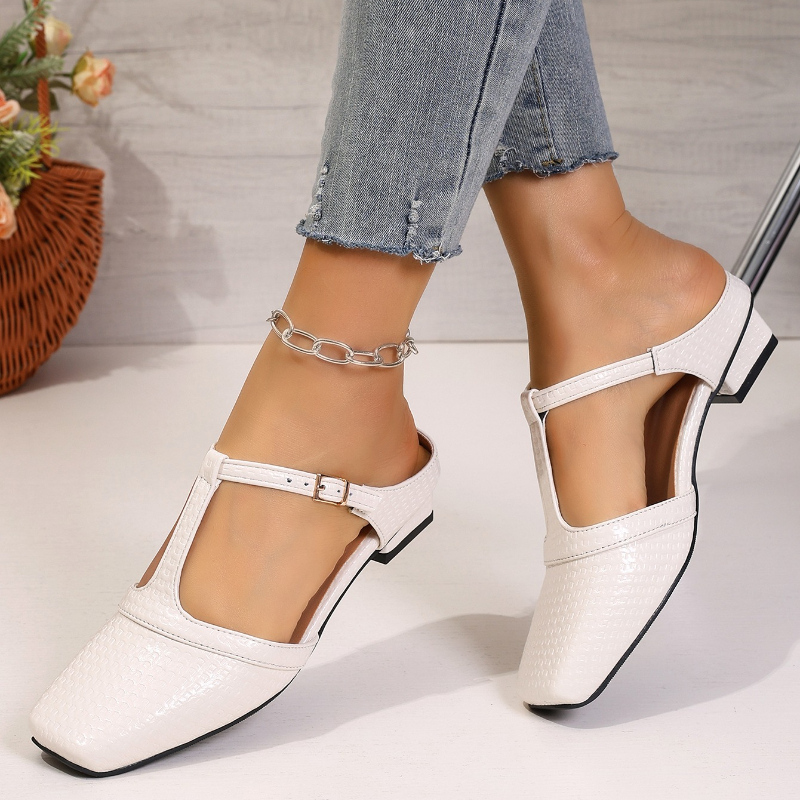 2026 New  Women Mid Heels Slip - Women'S Fashion Trends のレビューと価格