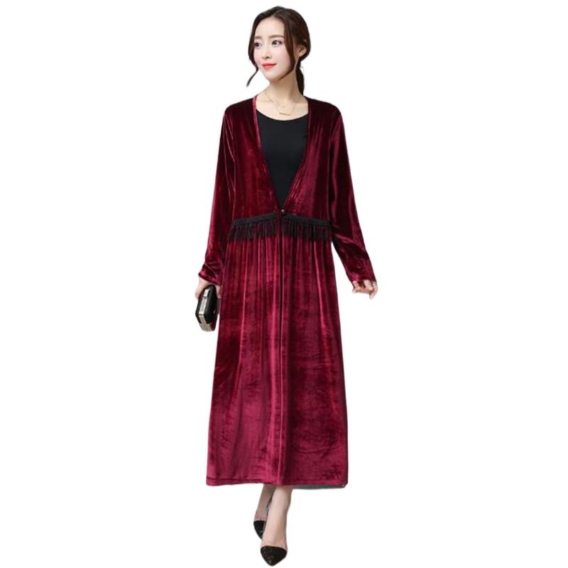 Fashion Fall Winter Women eleg - Longline Cardigan Knit のレビューと価格