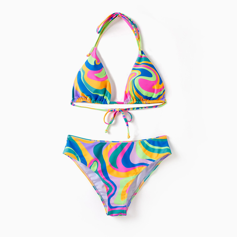 Family Matching Colorful Tie-D - Tie Dye Two Piece のレビューと価格
