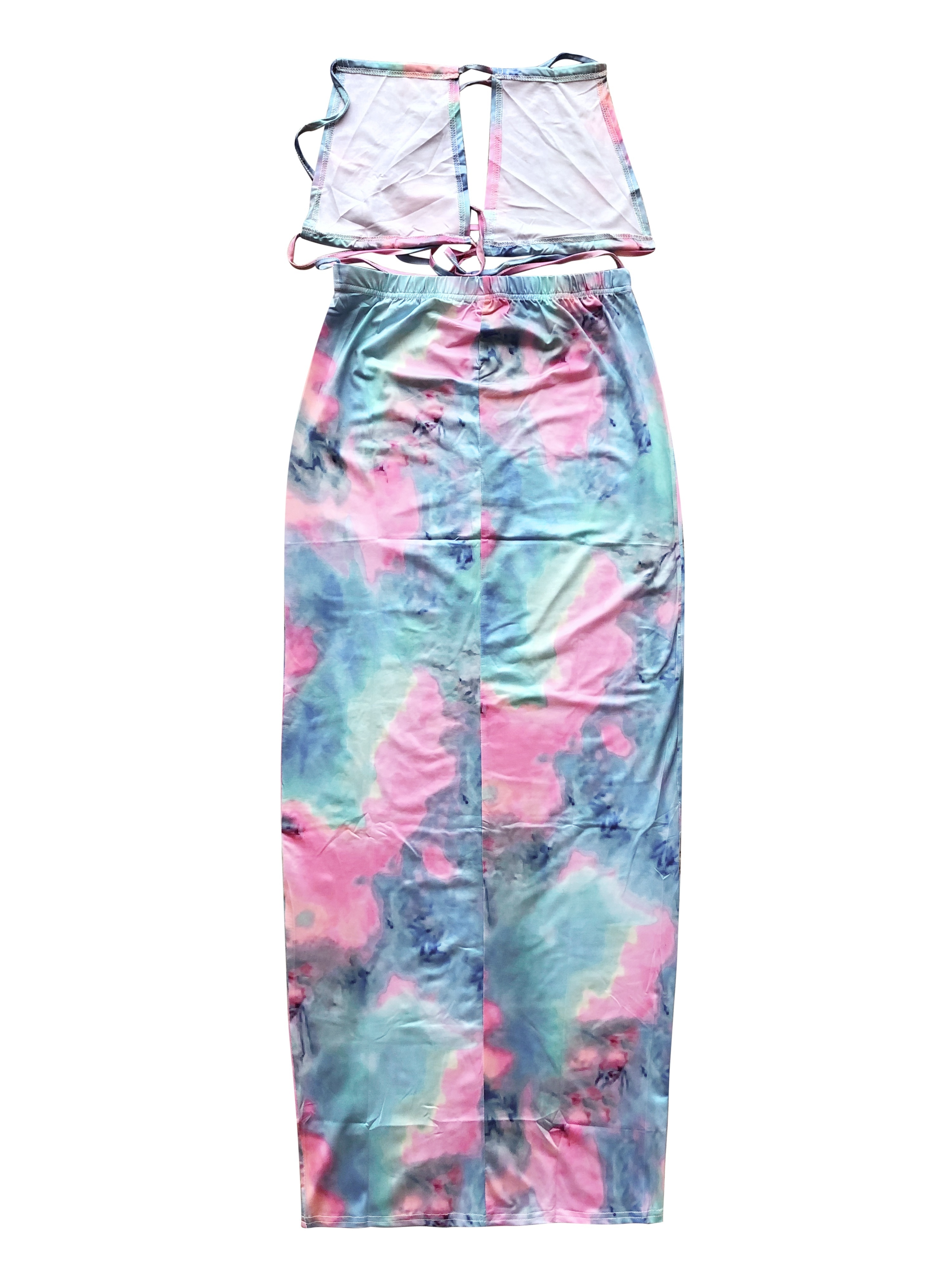 Tie Dye Sexy Two-piece Set, Ha - Tie Dye Two Piece のレビューと価格