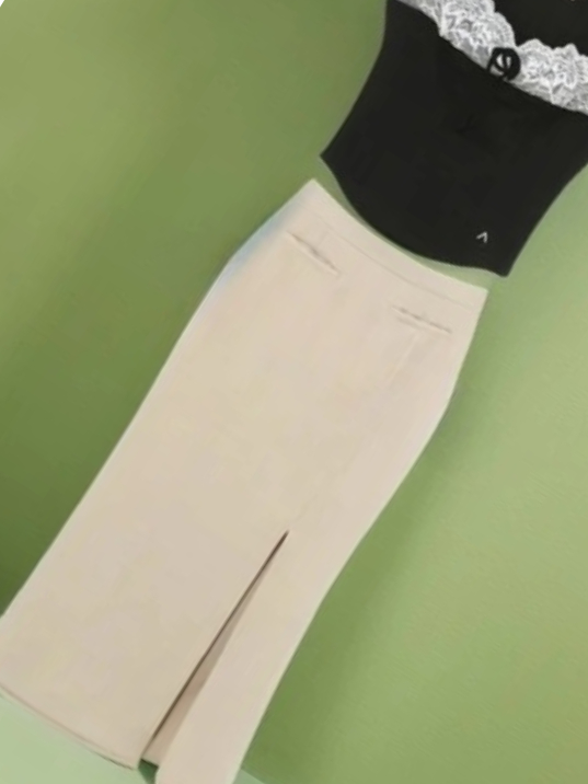 Japanese Style Lace Patchwork  - Women Fashion Japan のレビューと価格
