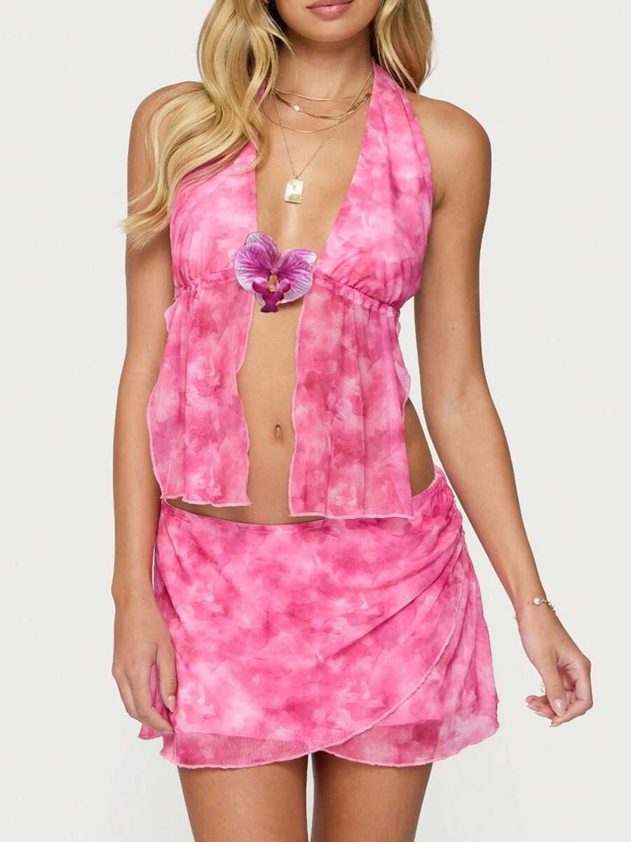 Womens Tie Dye Two Piece Set H - Tie Dye Two Piece のレビューと価格