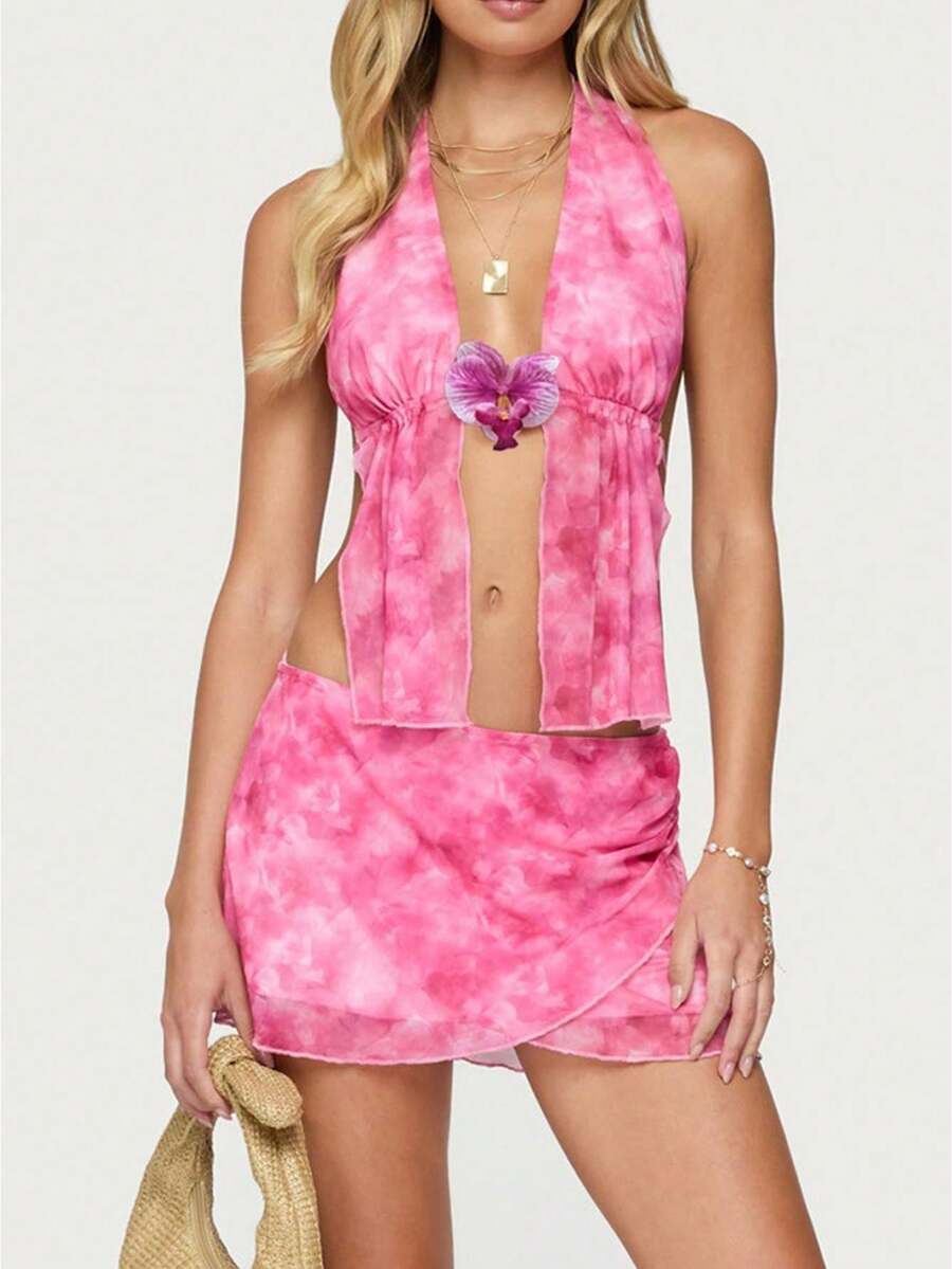 Womens Tie Dye Two Piece Set H - Tie Dye Two Piece のレビューと価格
