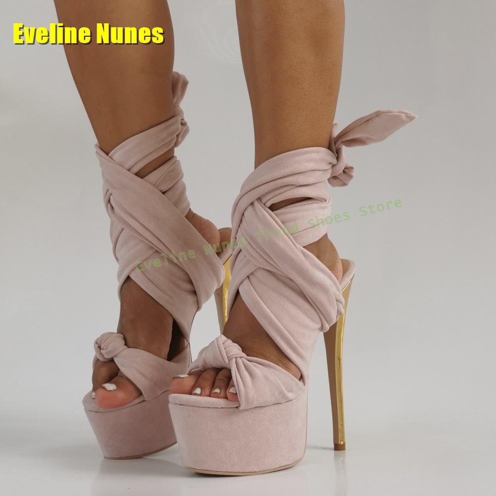 Pink Ankle Strap Sexy Sandals  - Women'S Fashion Summer 2025 のレビューと価格