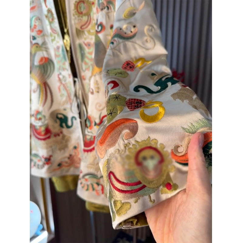 New Chinese Style Kimono Cardi - Women Top Fashion のレビューと価格
