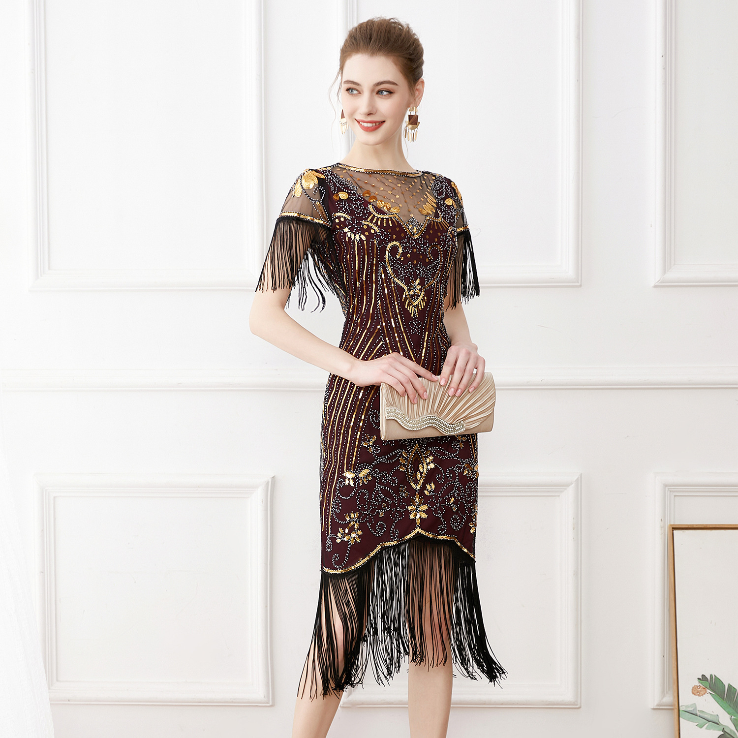 1920s Cosplay Costume Flapper  - Women'S Fashion In The 1920S のレビューと価格