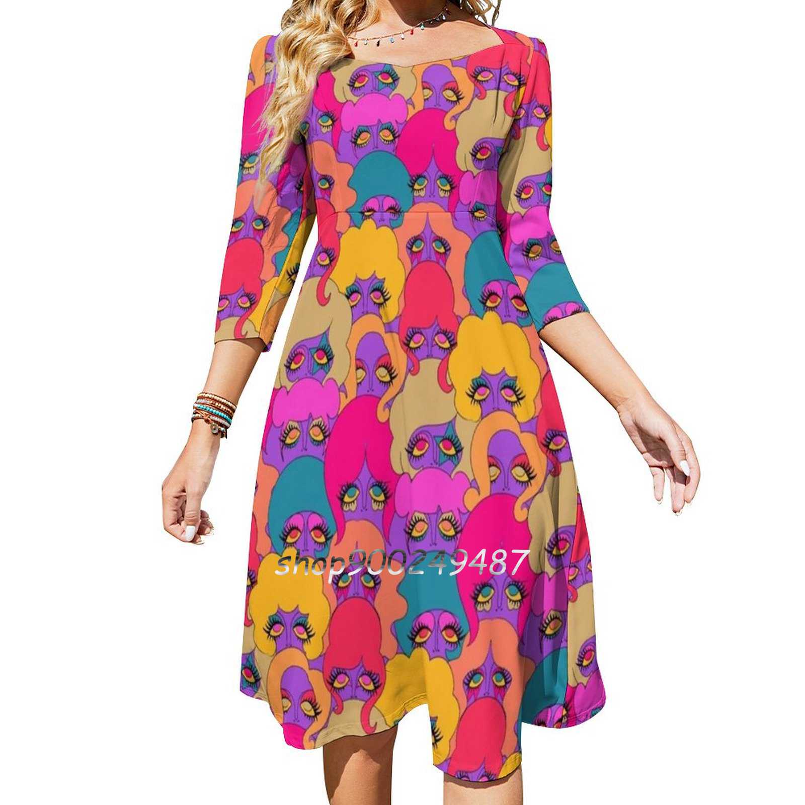 Colorful Ladies Sweetheart Kno - Women'S Fashion In The 60S のレビューと価格