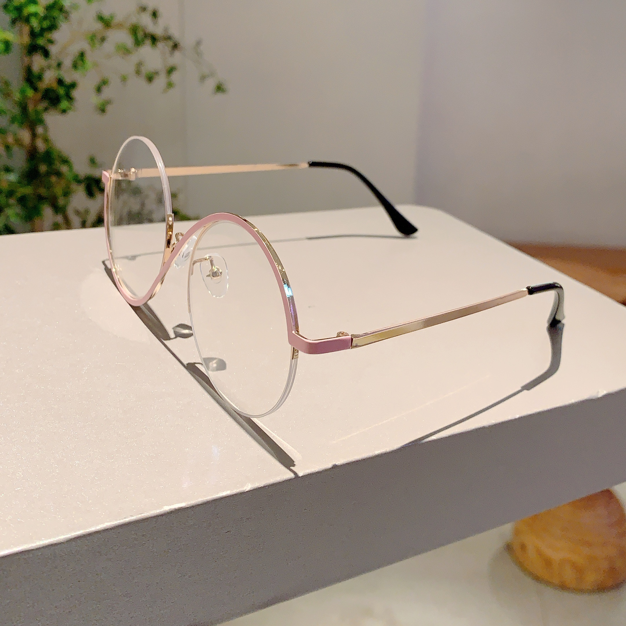 KAMMPT Vintage Round Glasses W - Women'S Fashion Glasses Non Prescription のレビューと価格