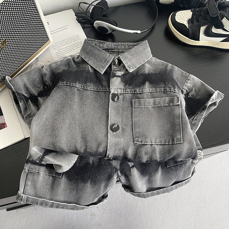 Summer Tie Dye Denim Shirt And - Tie Dye Two Piece のレビューと価格