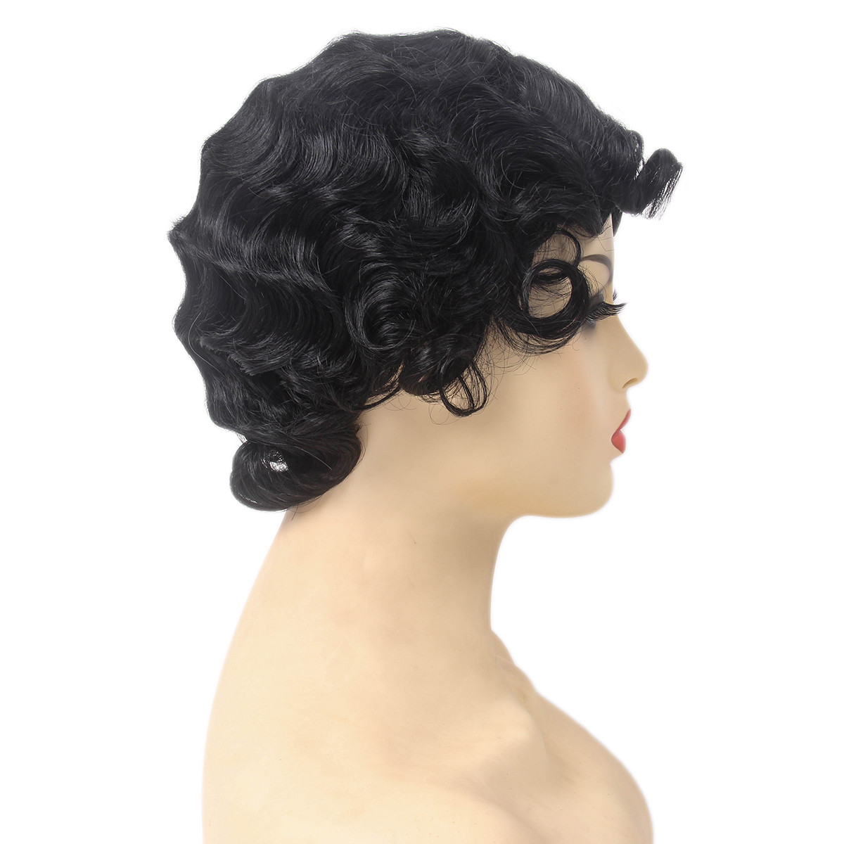 REEWES  Short Curly Finger Wav - Women'S Fashion In The 1920S のレビューと価格