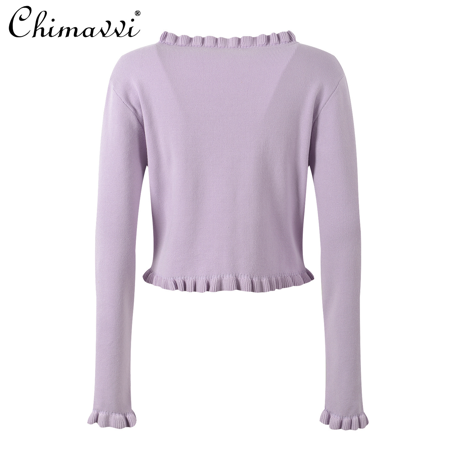 French 3D Flower Hot Diamond F - Longline Cardigan Knit のレビューと価格