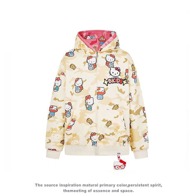 Ins New Hello Kitty Bapes Camo - Women Fashion Japan のレビューと価格
